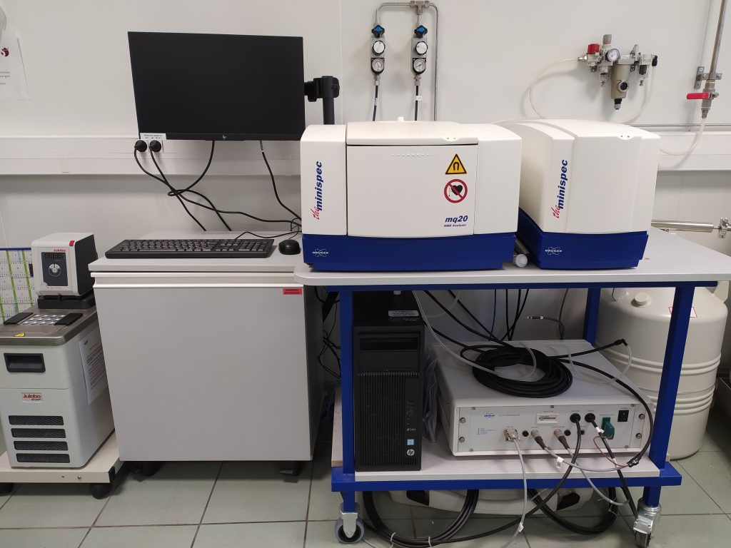 SPECTROMETRE RMN, Minispec MQ20, Bruker Cj lab