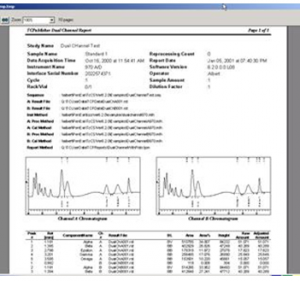 Logiciel TotalChrom